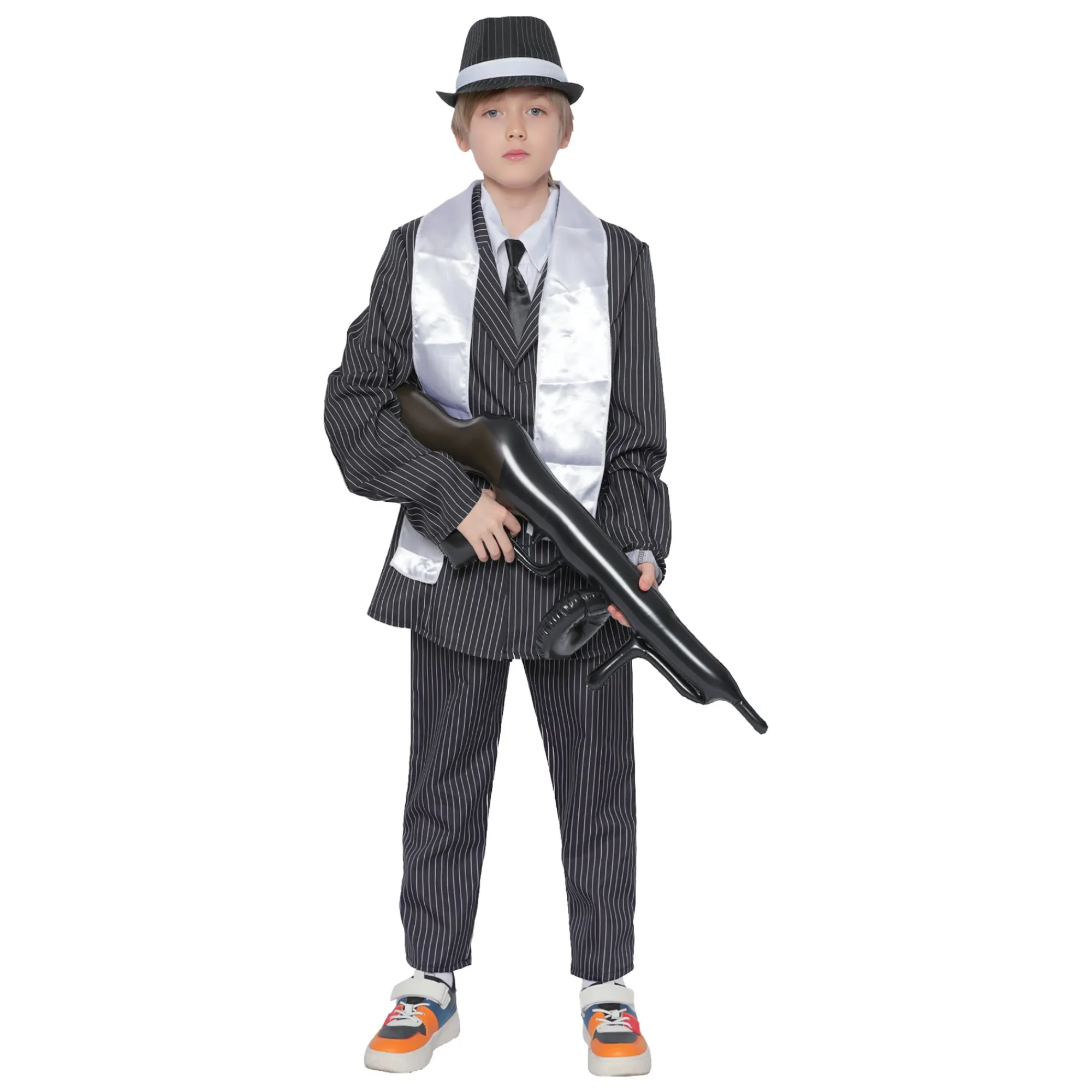 Van Cranenbroek Kinderkostuums>Kostuum Gangster 104