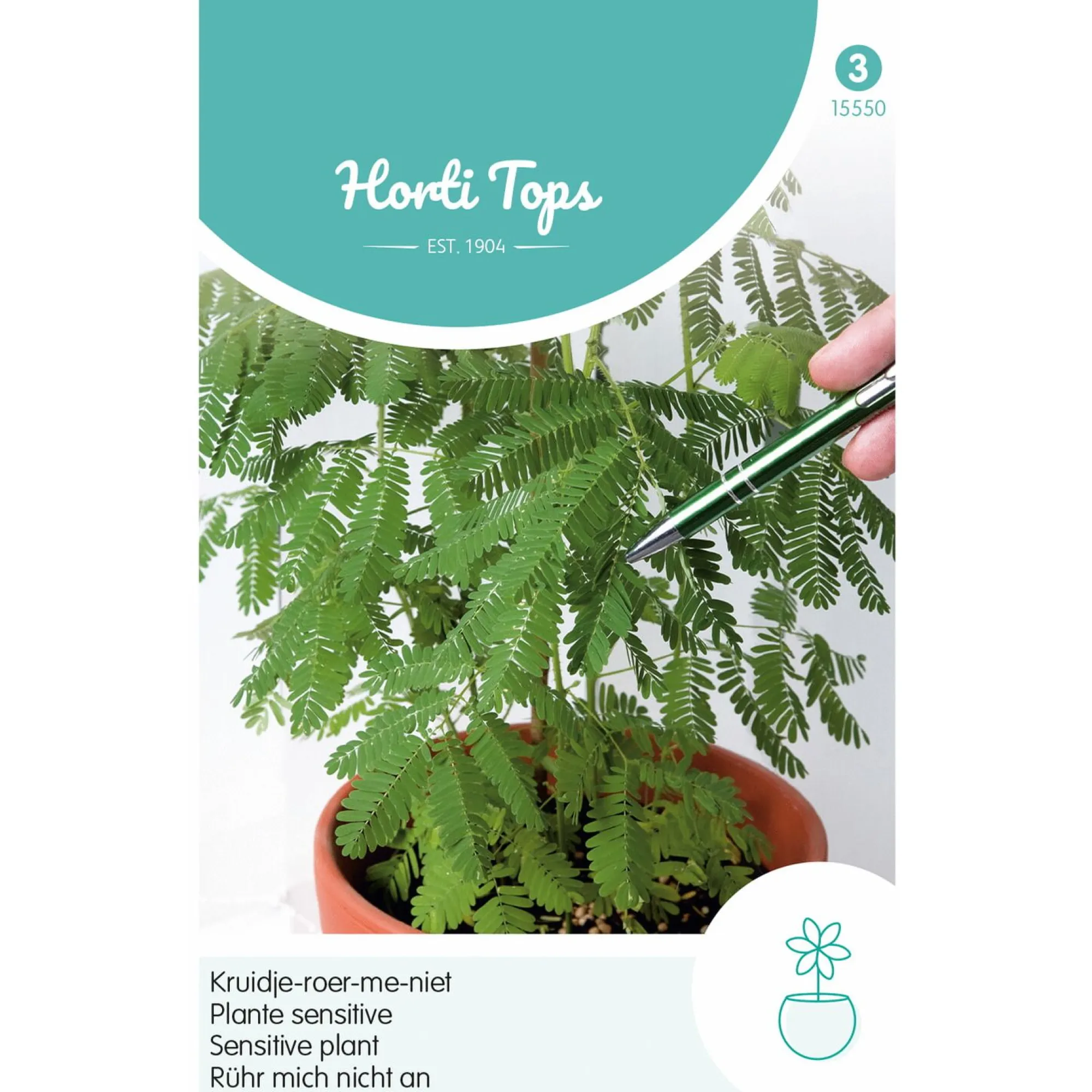 Horti Tops Moestuin>Kruidje-roer-mij-niet