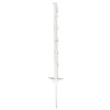 Koltec Afrastering>Kunststofpaal 70cm wit 10st