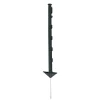 Koltec Afrastering>Kunststofpaal 70cm zwart 10st