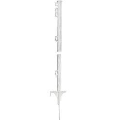 Koltec Afrastering>Kunststofpaal wit 160cm