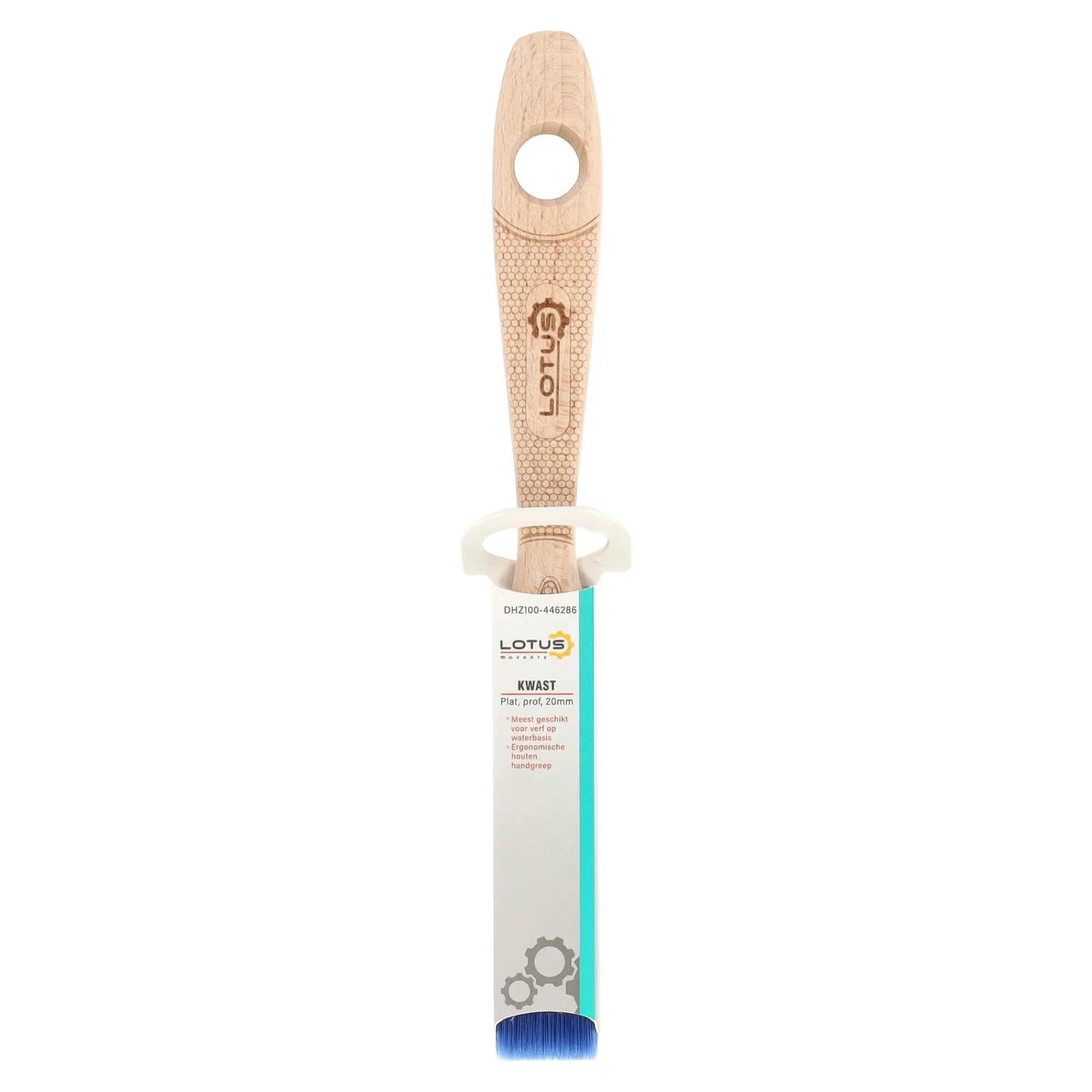 Lotus Verfspullen>Kwast plat pro 20 mm waterbasis
