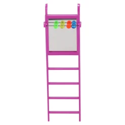 Flamingo Vogelspeelgoed>Ladder bel+kralen