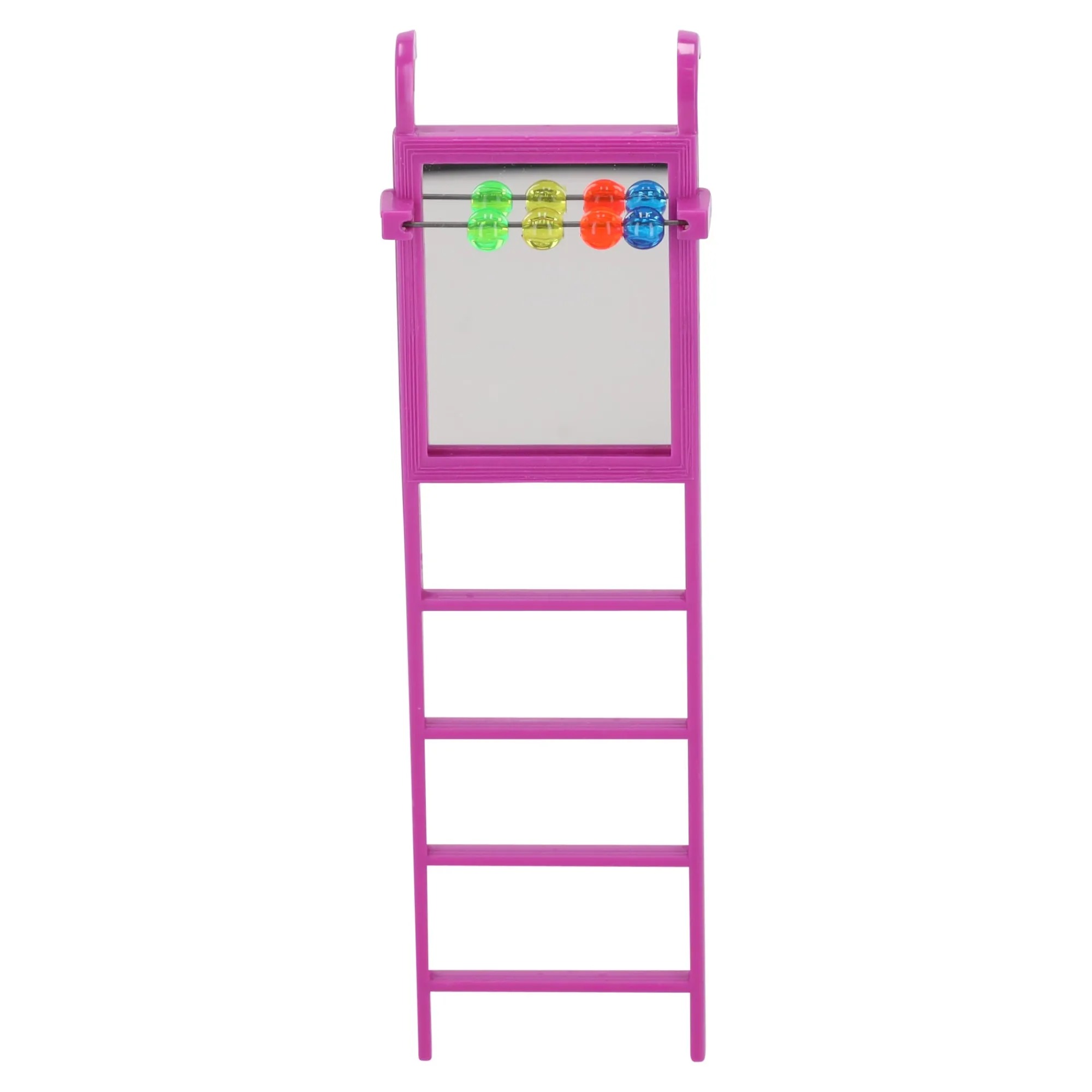 Flamingo Vogelspeelgoed>Ladder bel+kralen