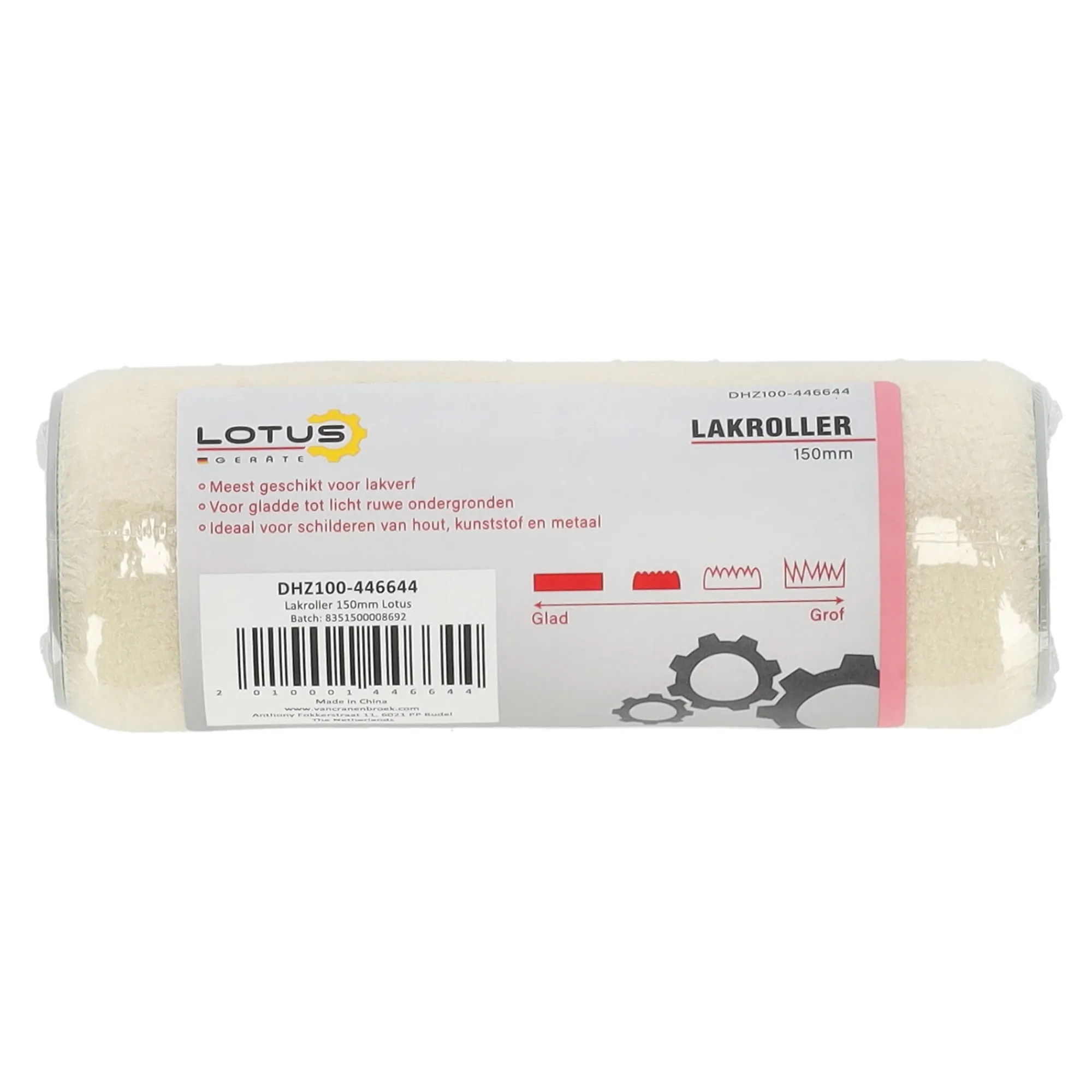Lotus Verfspullen>Lakroller extra fijn 150 mm 2st.
