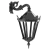 Diamant Buitenverlichting|Buitenverlichting>Lamp hangend Lexmond 51 cm Zwart