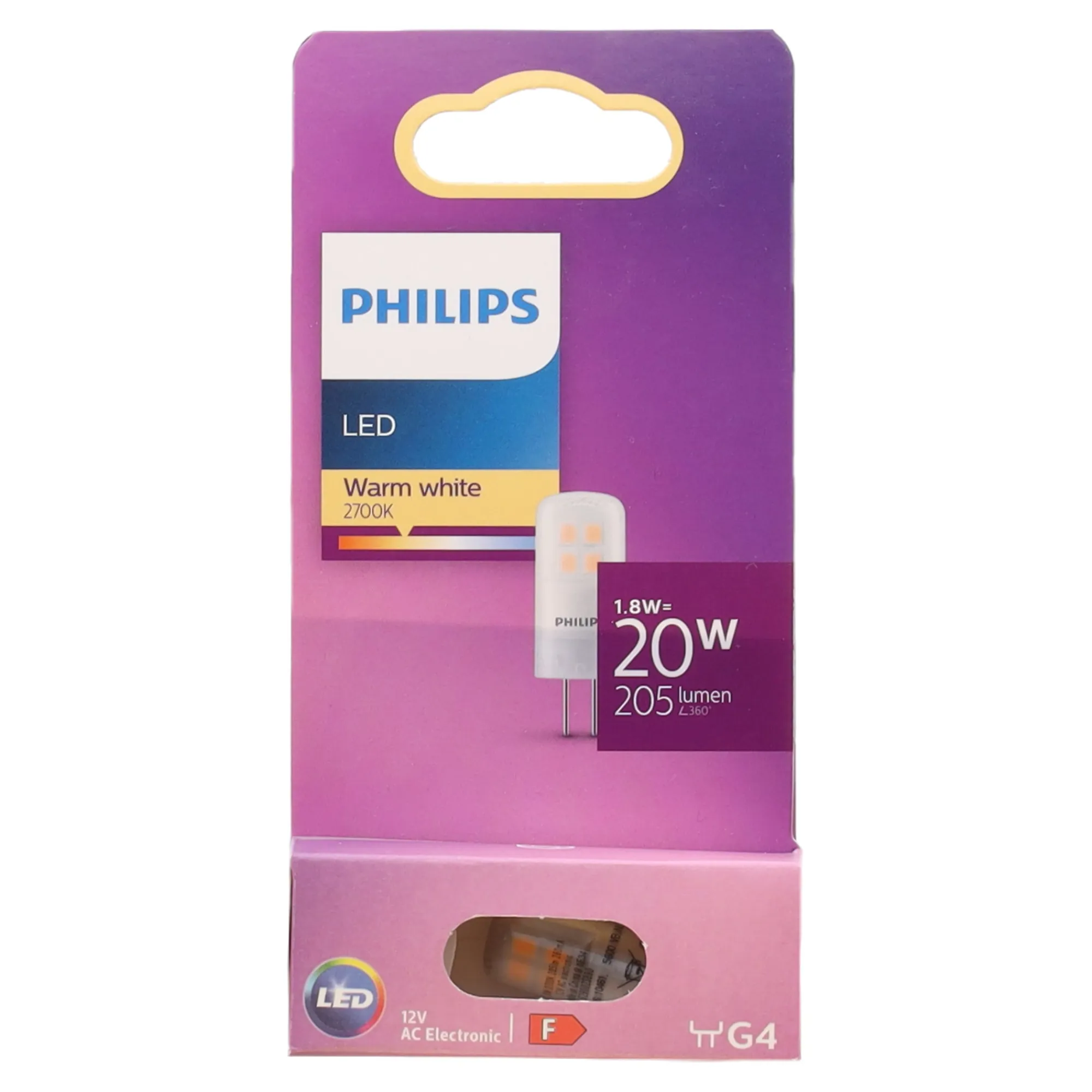 Philips Bouwlampen>Lamp LED cap 20W G4 12V