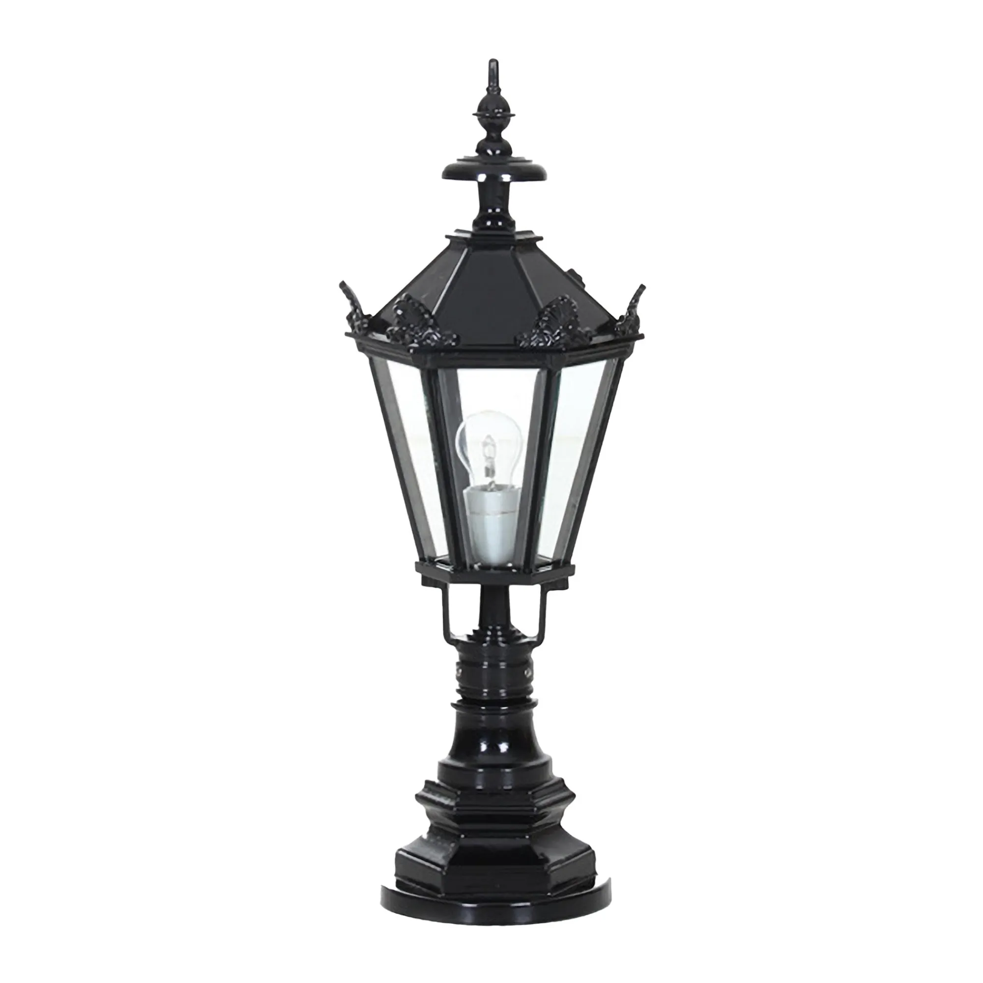 Diamant Buitenverlichting|Buitenverlichting>Lamp Zaandam 74 cm staand Zwart
