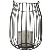 Gusta Woondecoratie>Lantaarn 29 cm donkergrijs