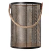 O'malley Woondecoratie>Lantaarn Garlan zwart goud 25 x 35 cm