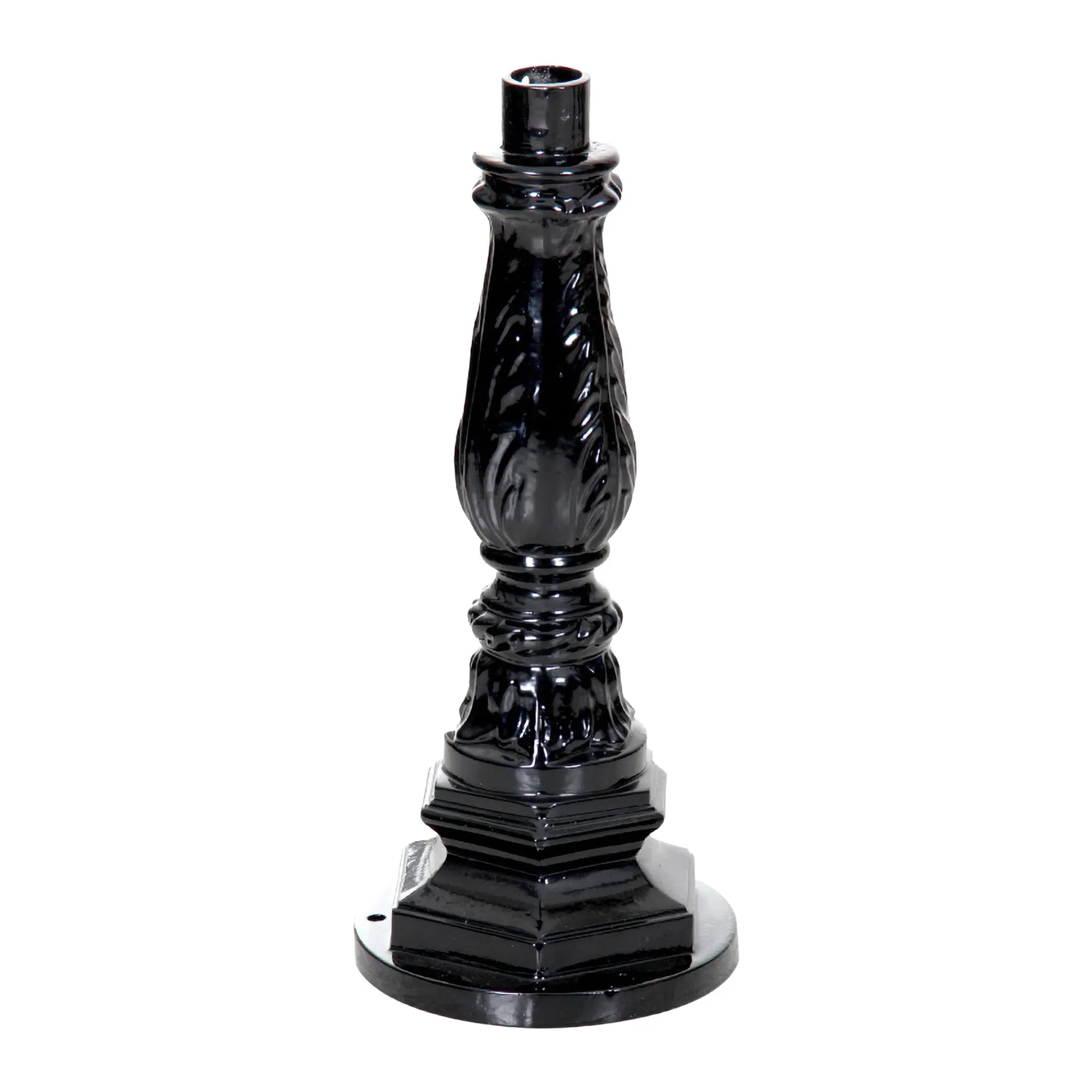 Diamant Buitenverlichting|Buitenverlichting>Lantaarnpaal Almere 42 cm Zwart