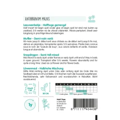 Horti Tops Moestuin>Leeuwenbekje Halfhoog Mix