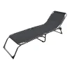 Bois le Duc Tuinstoelen>Ligbed Archi Antraciet