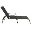 Bois le Duc Tuinstoelen>Ligbed Dardo zwart