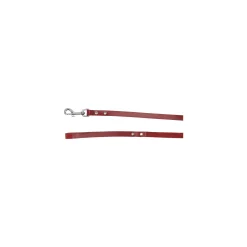 Flamingo Hondenriem>Looplijn Seattle rood 130cm 12mm