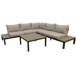 Bois le Duc Loungesets>Loungeset Denice Antraciet