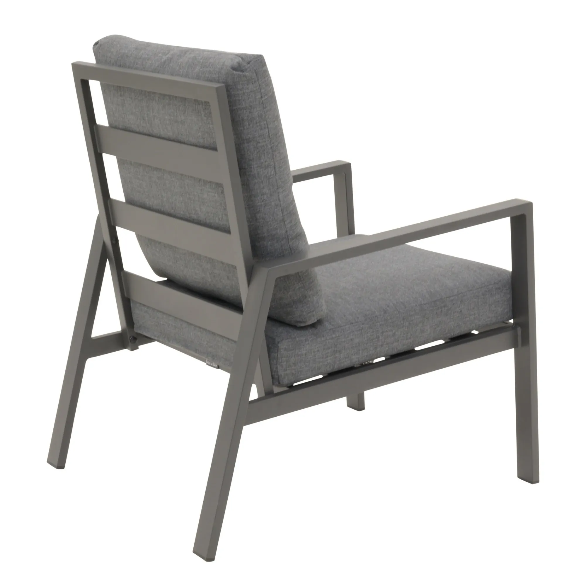 Bois le Duc Loungesets>Loungeset Olda antraciet met kussens