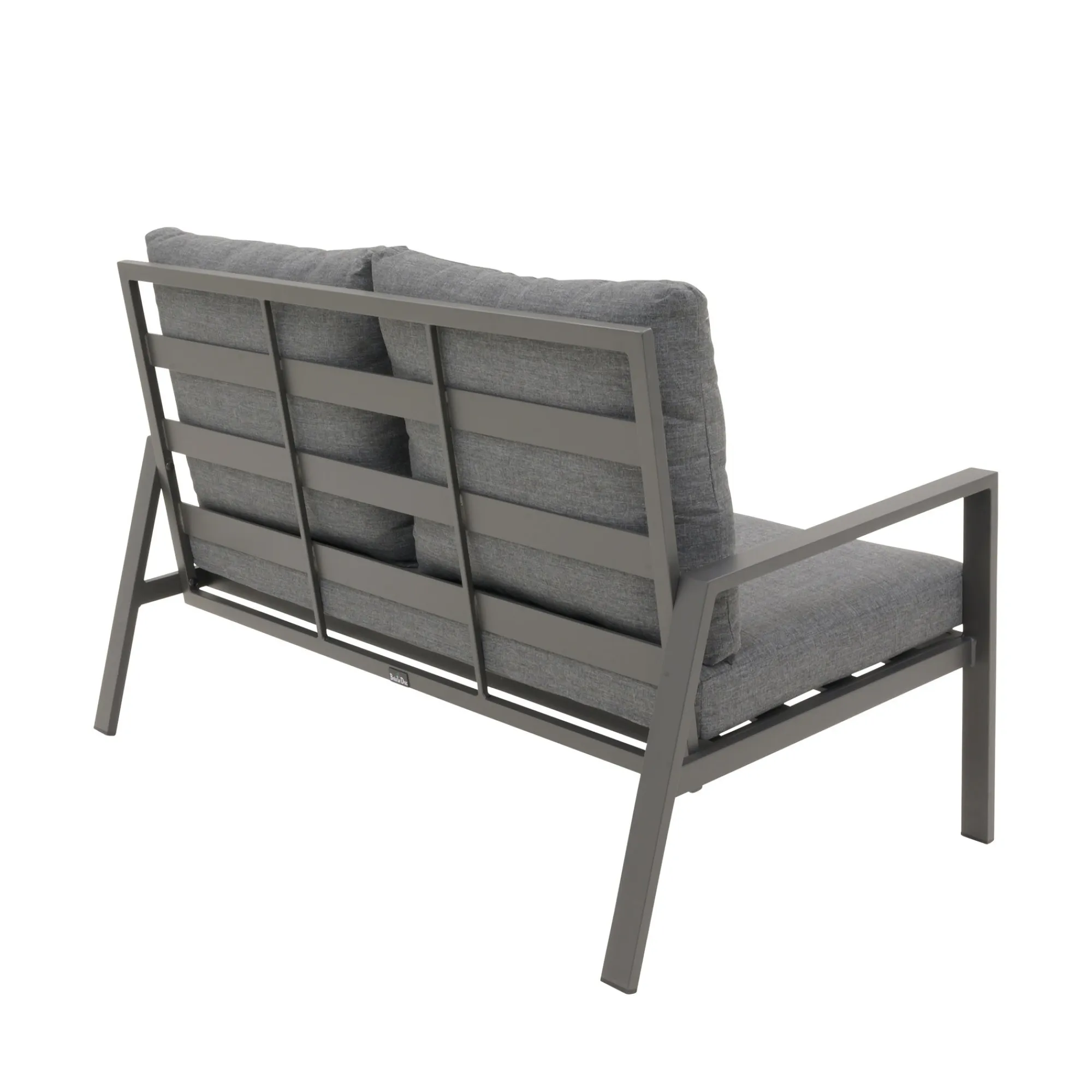Bois le Duc Loungesets>Loungeset Olda antraciet met kussens