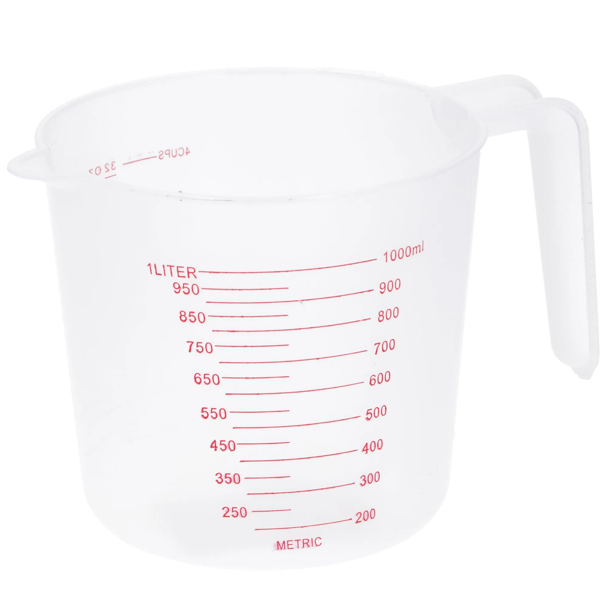 Van Cranenbroek Koken & Tafelen>Maatbeker plastic 1L