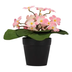 Kunstplanten En Kunstbloemen>Madeliefje in pot 20 cm - 4 assorti