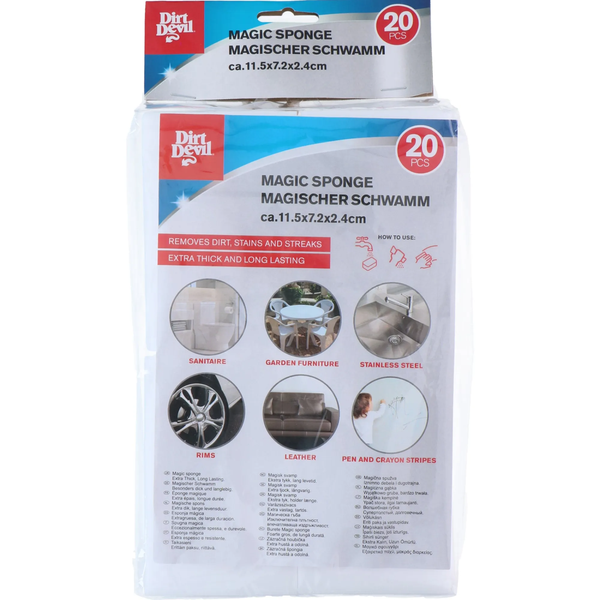 Dirt Devil Schoonmaken>Magische spons 20st