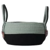 Woondecoratie>Mand Vertain 27 cm groen/zwart