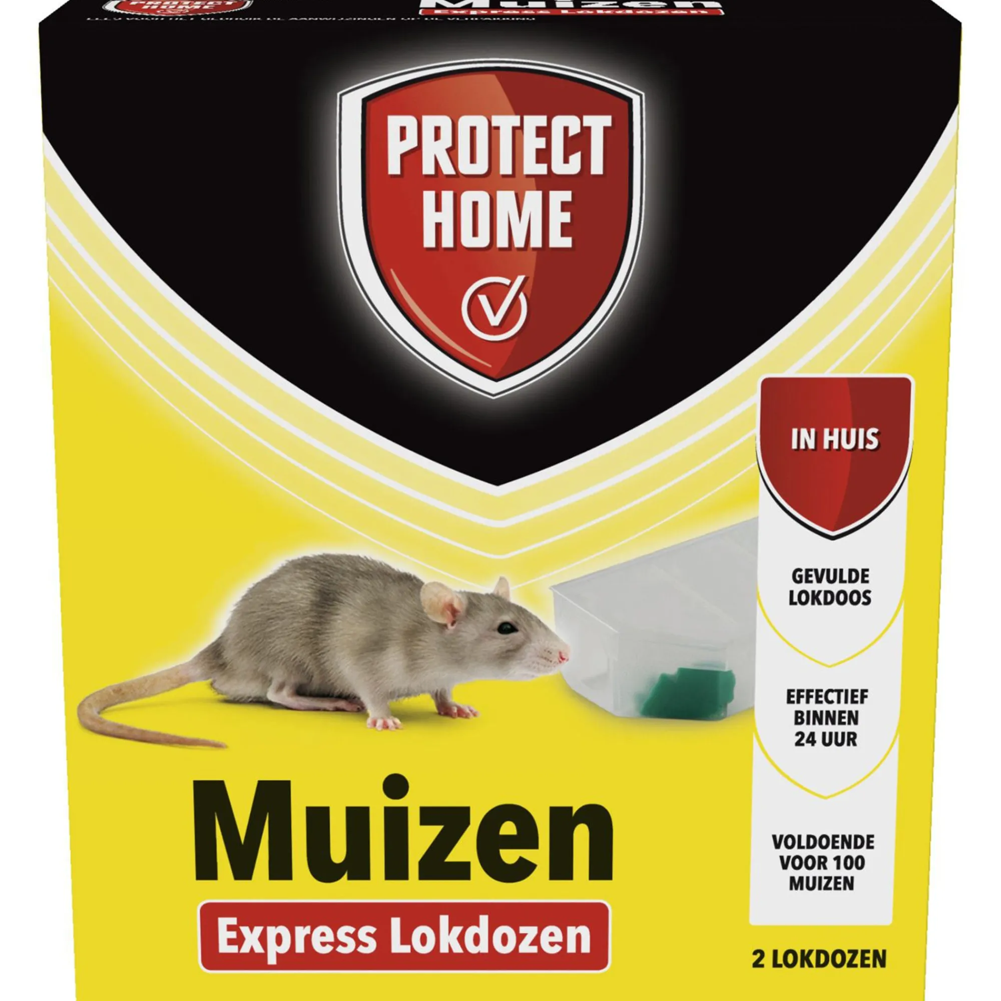 Pro Home Schoonmaken>Muizenmiddel 2st.