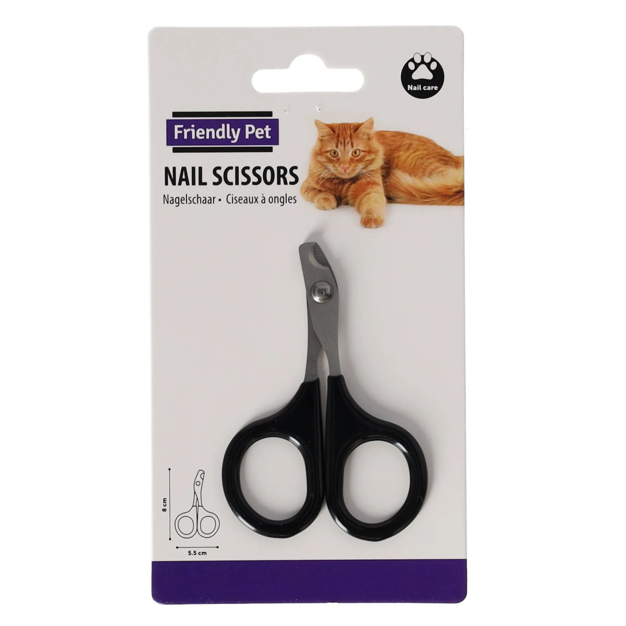 Friendly Pet Kattenverzorging>Nagelschaar kat klein