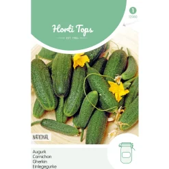 Horti Tops Moestuin>national kleine groene Augurken