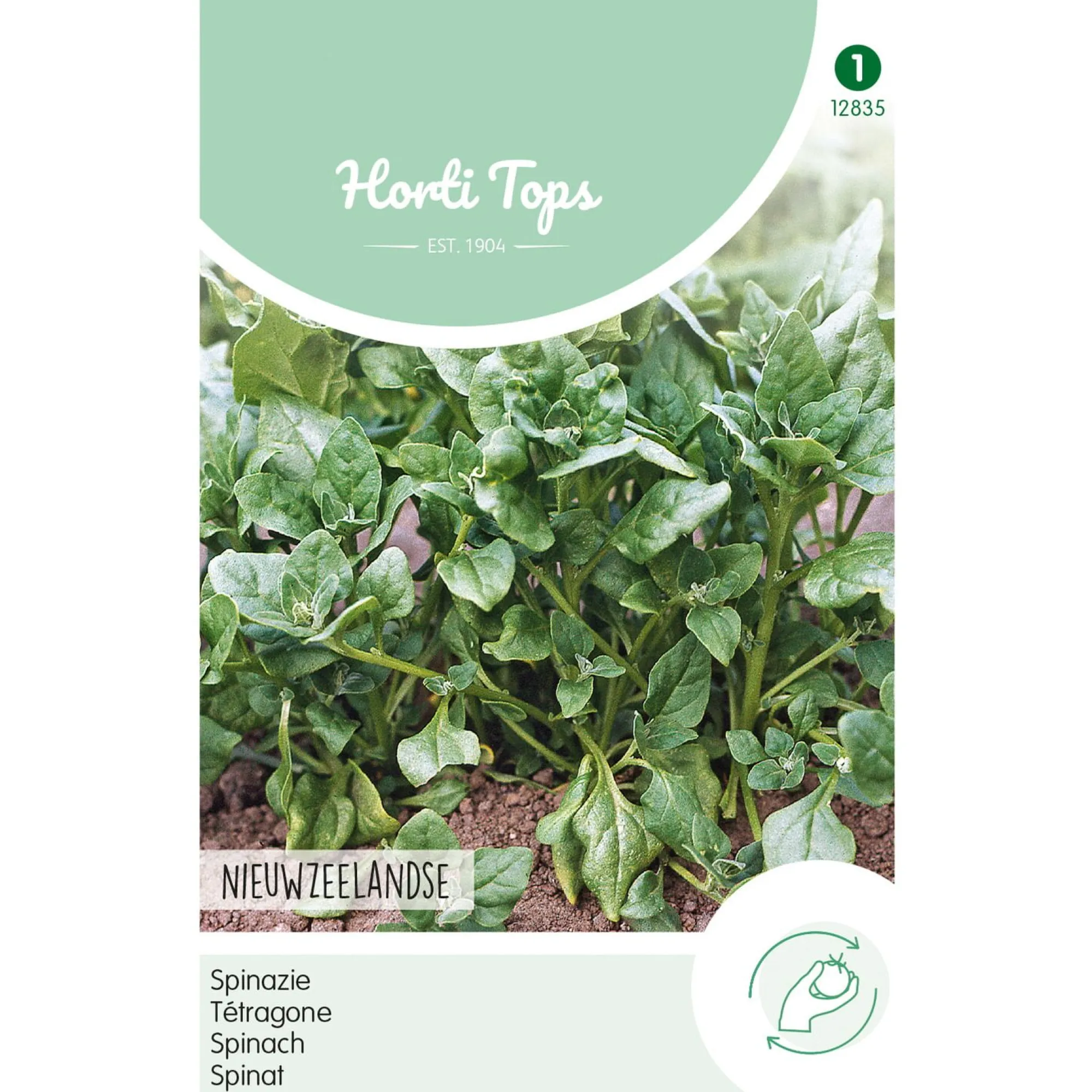 Horti Tops Moestuin>Nieuwzeelandse Spinazie