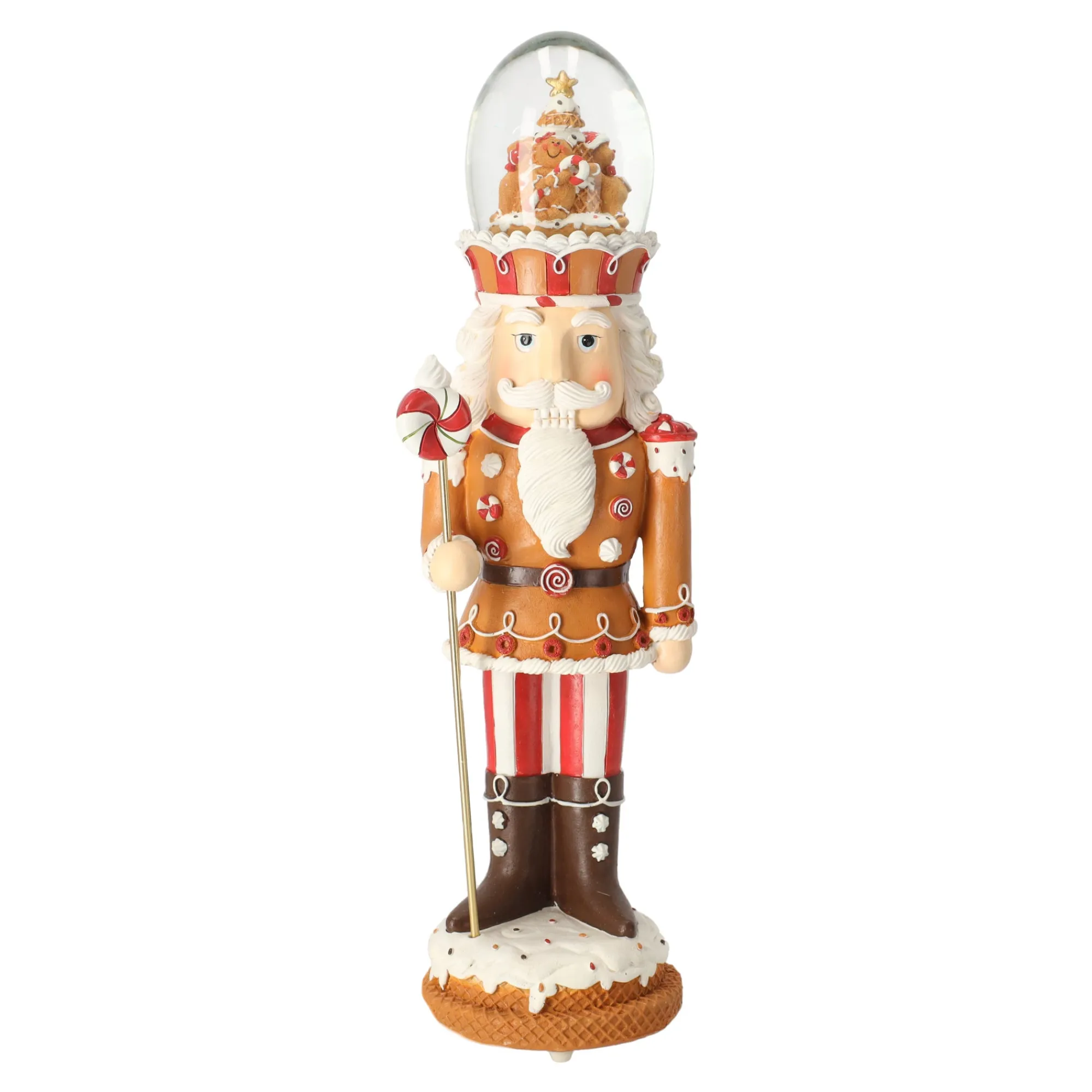 O'malley Kerstdecoratie>Notenkraker Snoep Met Stolp 3LED