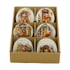 Natural Collections Kerstdecoratie>Onderzetter beer rond 10cm