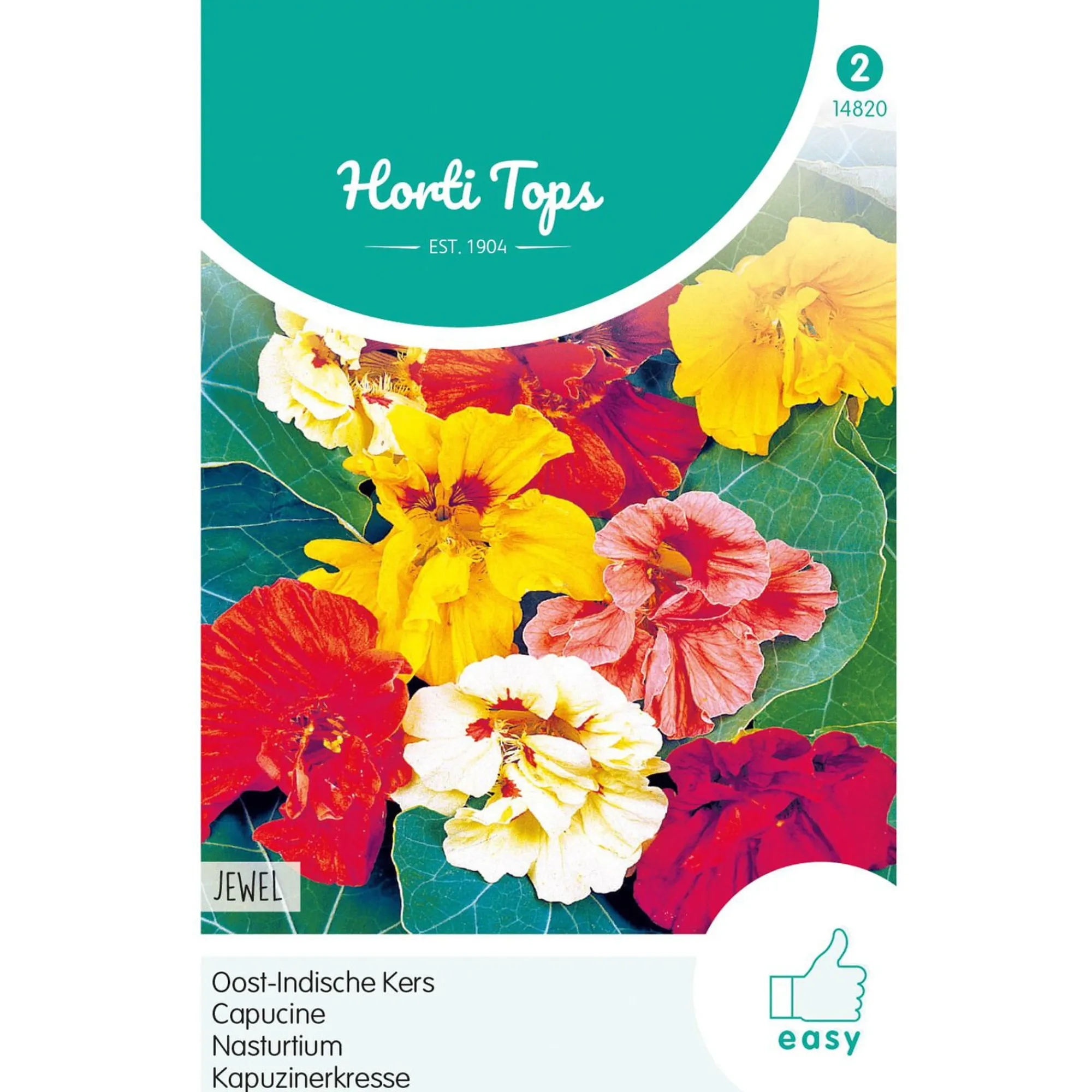 Horti Tops Moestuin>Oost-Indische Kers Jewel