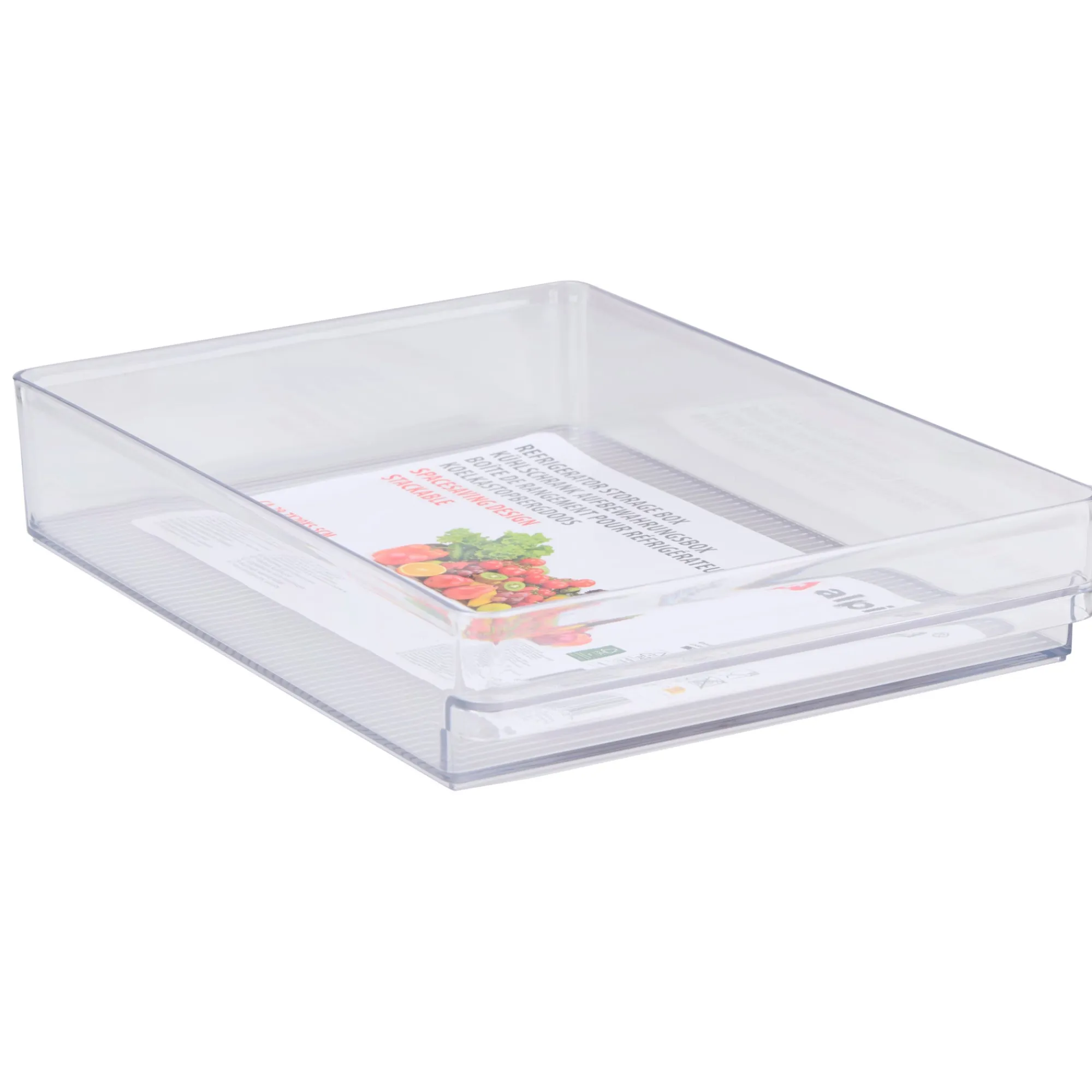 Alpina Opbergen>Opbergbak koelkast 29,7x20x5,5cm
