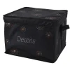 Decoris Kerstballen>Opbergdoos kerstbal polyester