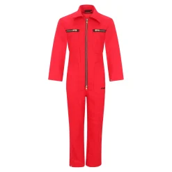 Cratex Werkbroeken>Overall kinderrally-suit rood 98