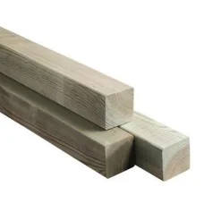 Celfix Afrastering>Paal hout vierkant 180 68x68