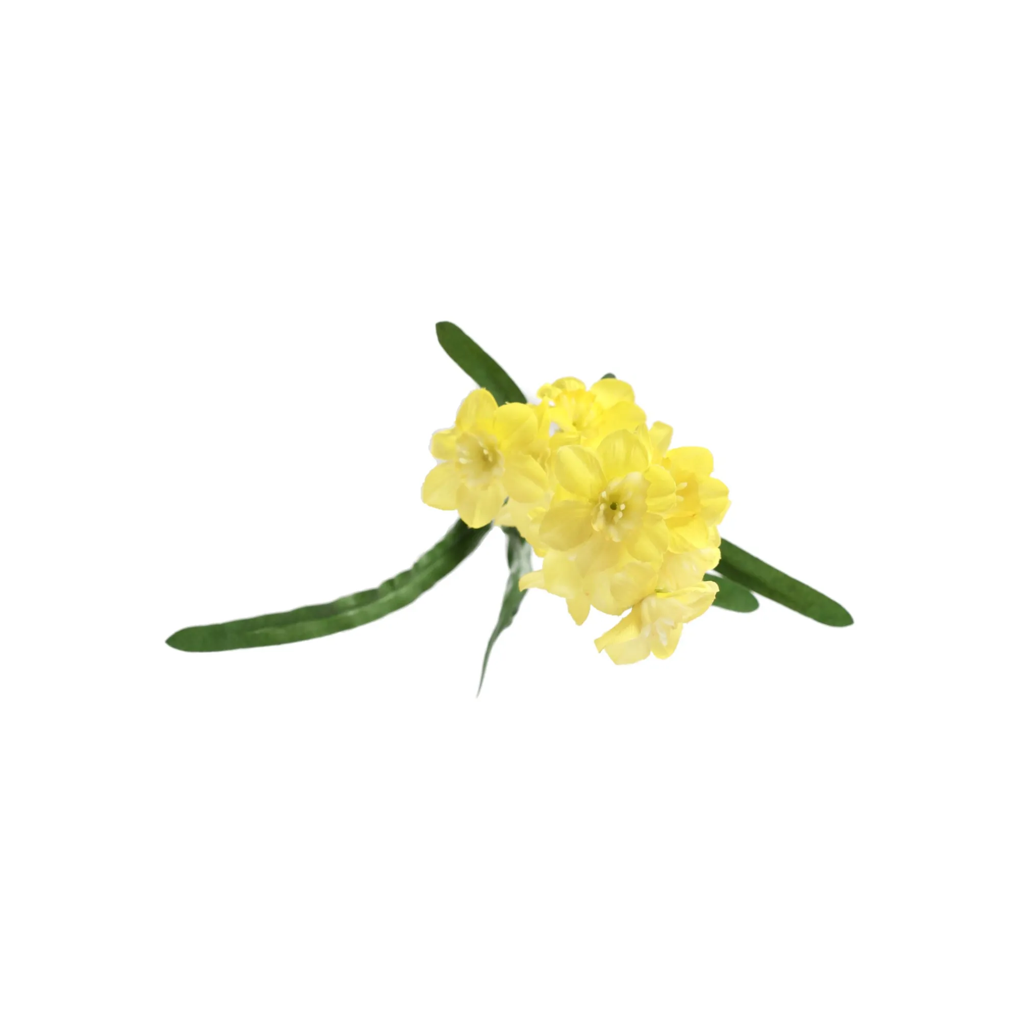 Kunstplanten En Kunstbloemen>Paasbloemen 58 cm geel, 6 assorti
