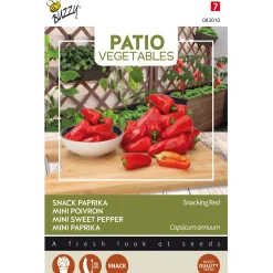Buzzy Moestuin>Paprika Snacking red