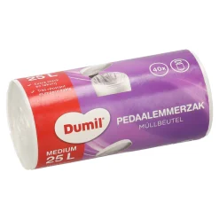 Dumil Schoonmaken>Pedaalemmerzak 25L 40st