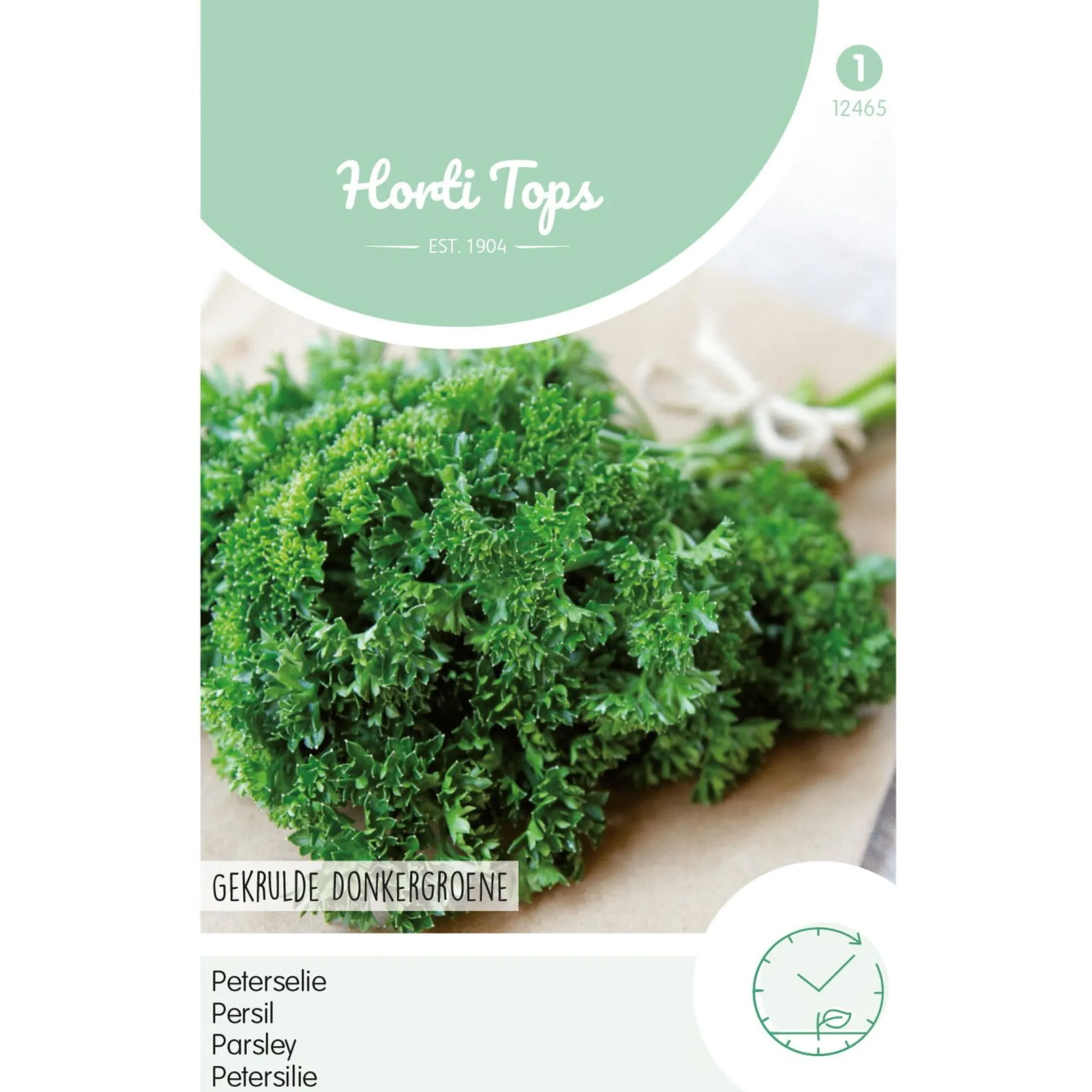 Horti Tops Moestuin>Peterselie gekrulde donkergroen zaad