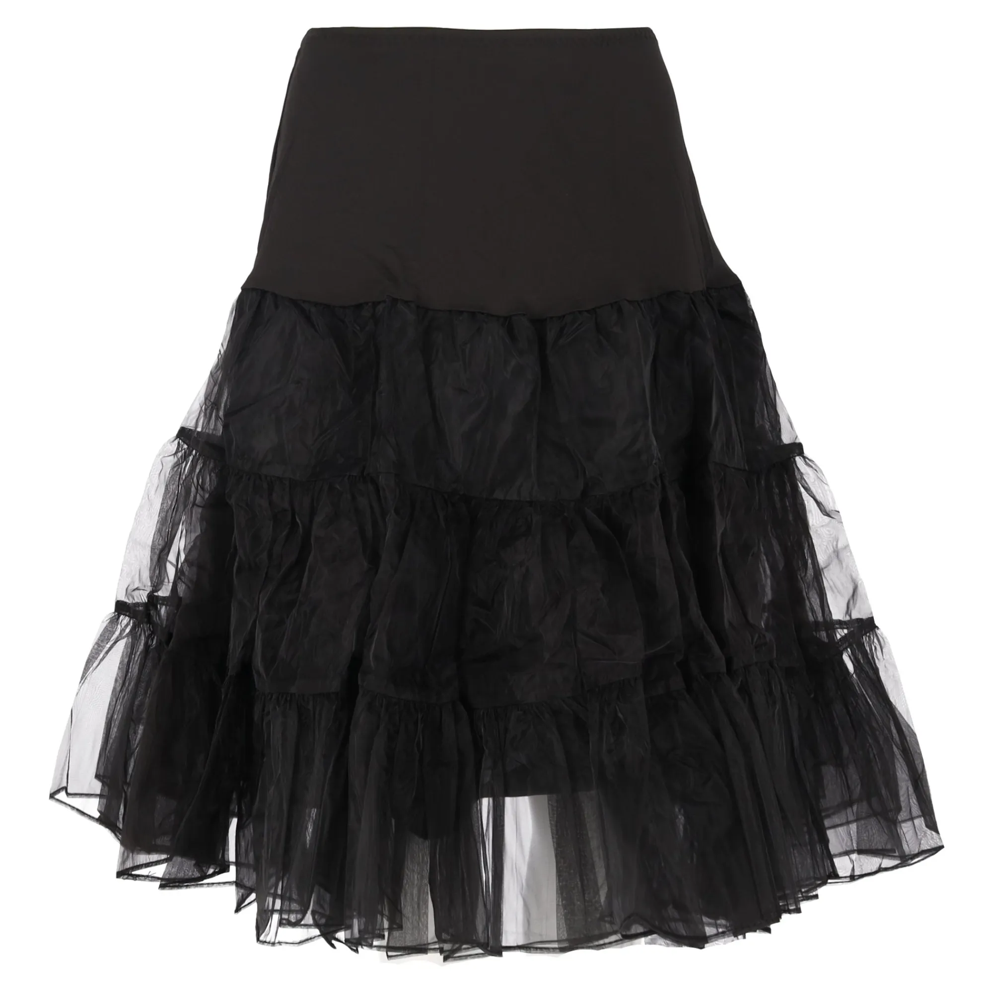 Van Cranenbroek Dameskostuums>Petticoat zwart TU