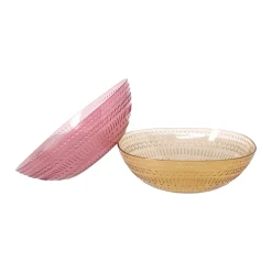 Decoris Woondecoratie|Koken & Tafelen>Plastic kom 25 x 7 cm