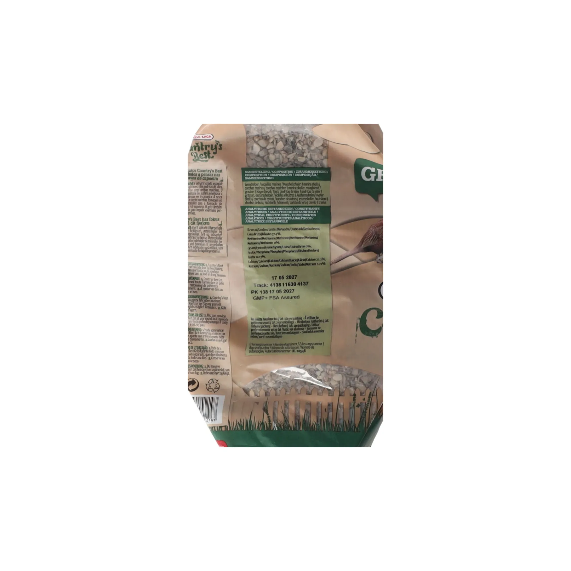 Versele Laga Kip>Pluimvee grit plus 2,5kg Country