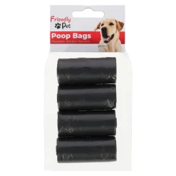 Friendly Pet Hondenverzorging>Poepzak 4x15st zwart