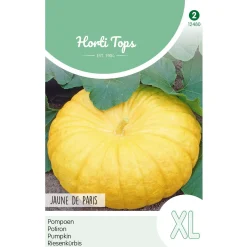 Horti Tops Moestuin>Pompoen Jaune de Paris zaad