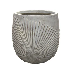 Decoris Tuindecoratie>Pot A x el grijs 23 cm