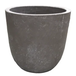 Mega Collections Tuindecoratie>Pot Arizona egg taupe wash 23 cm