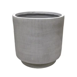 O'malley Tuindecoratie>Pot Cardella smoke grey 24 cm