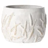 Natural Collections Vazen En Potten>Pot cement goud 14 x 11 cm